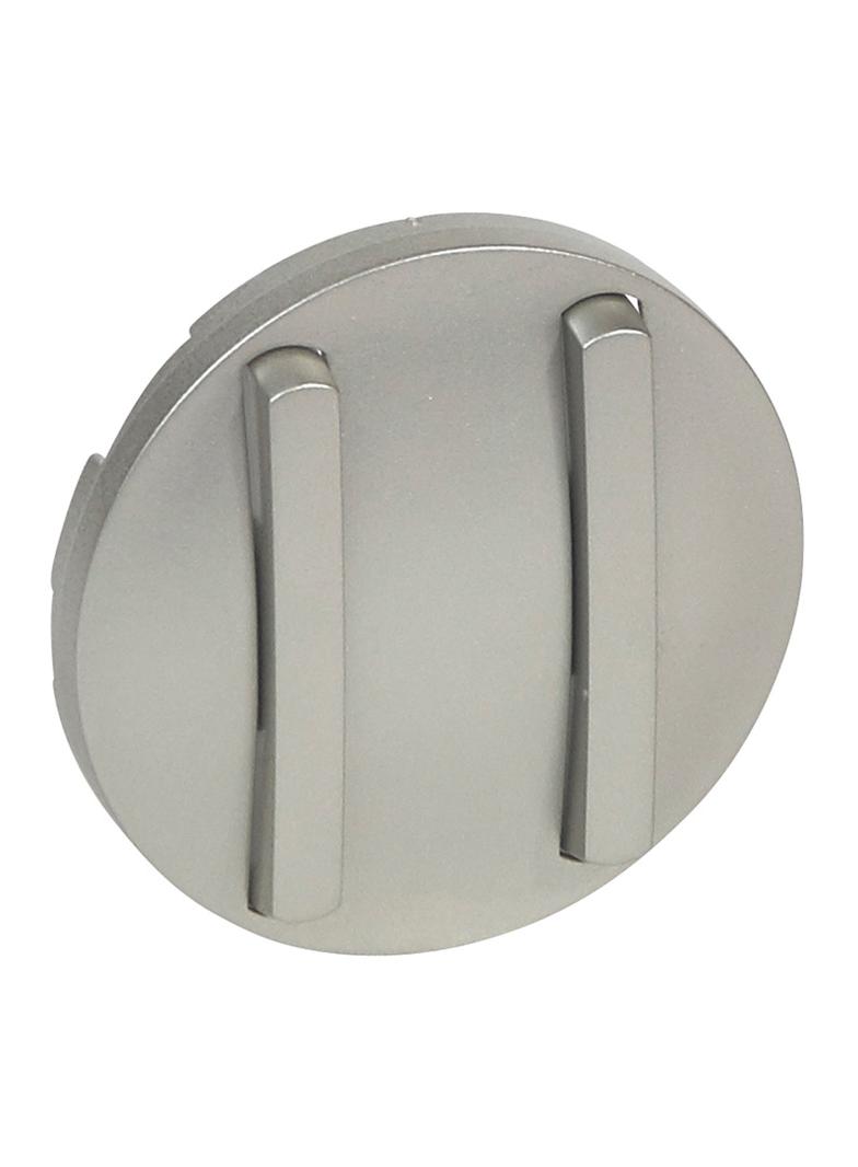 CELIANE - Klawisz Podwójny Slim Tytanowy, Legrand