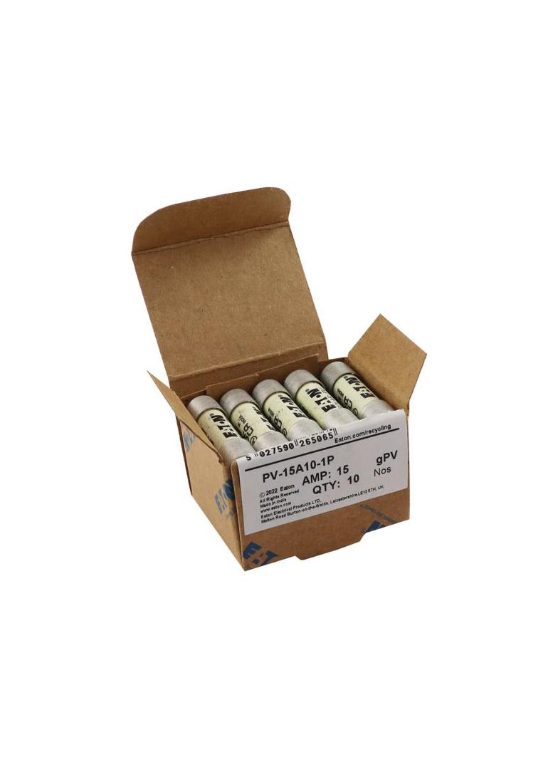PV-15A10-1P Wkładka PV cylindryczna 15A 1000V DC PCB-1 10x38MM PV-15A10-1P EATON
