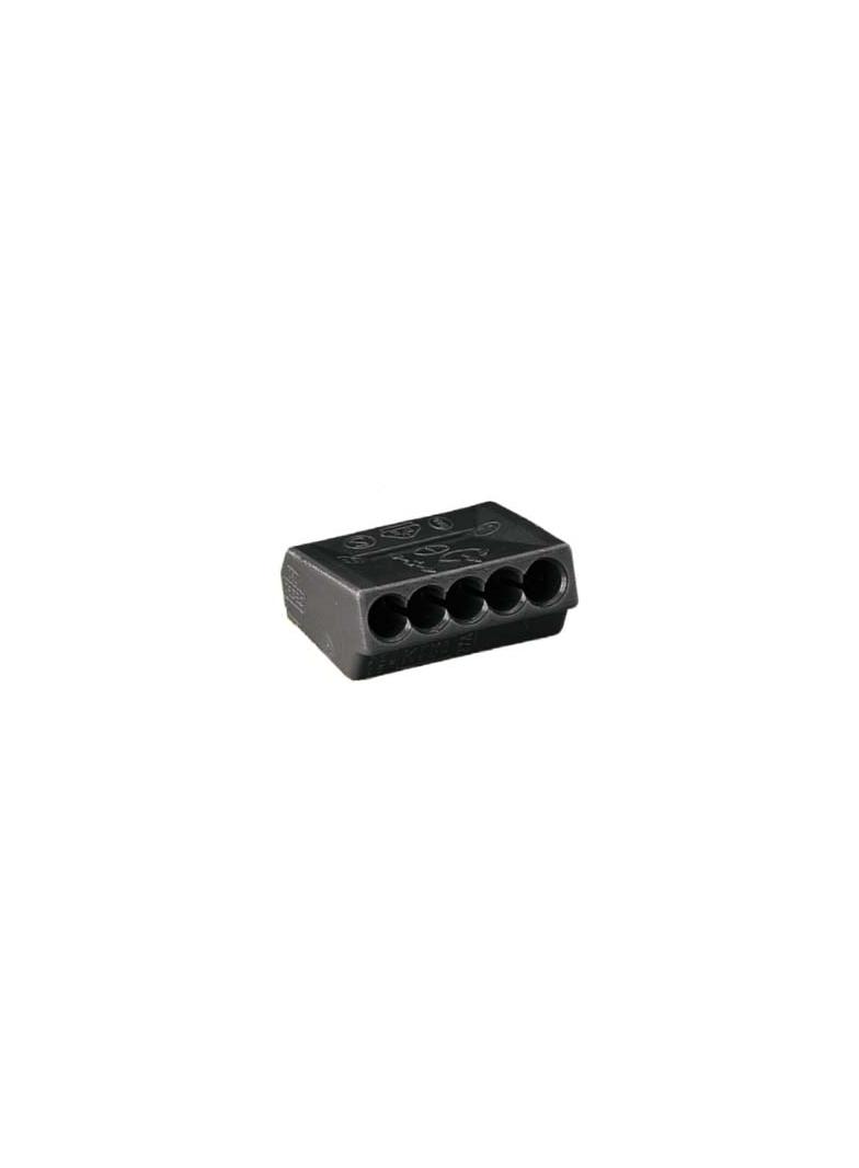 ZŁĄCZKA INSTALACYJNA 273-105 5X1,0 - 2,5 CIEMNOSZA