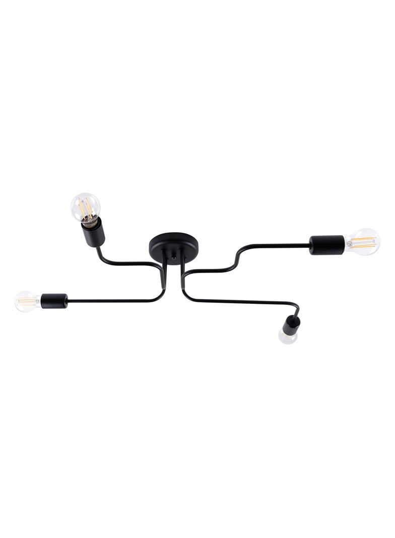 Żyrandol VECTOR 4 czarny