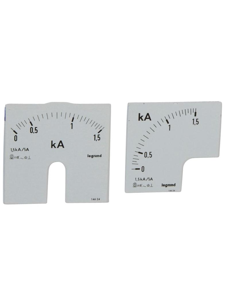 SKALA DO AMPEROMIERZA NA DRZWI 0-1500 A, Legrand