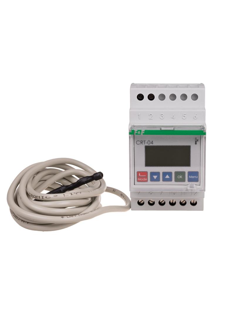 CYFROWY REGULATOR TEMPERATURY, ZAKRES REGULACJI 0-60° C, BEZ SONDY, I=16A, 3 MODUŁY