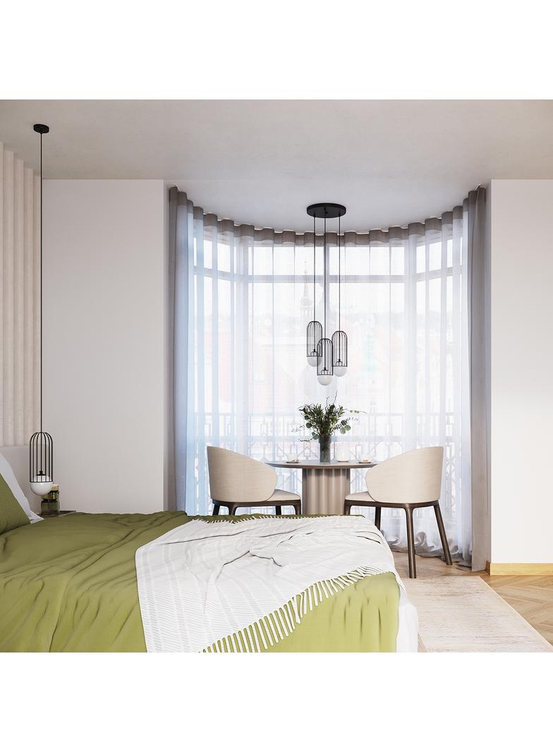 Lampa wisząca BRINA 3L czarna