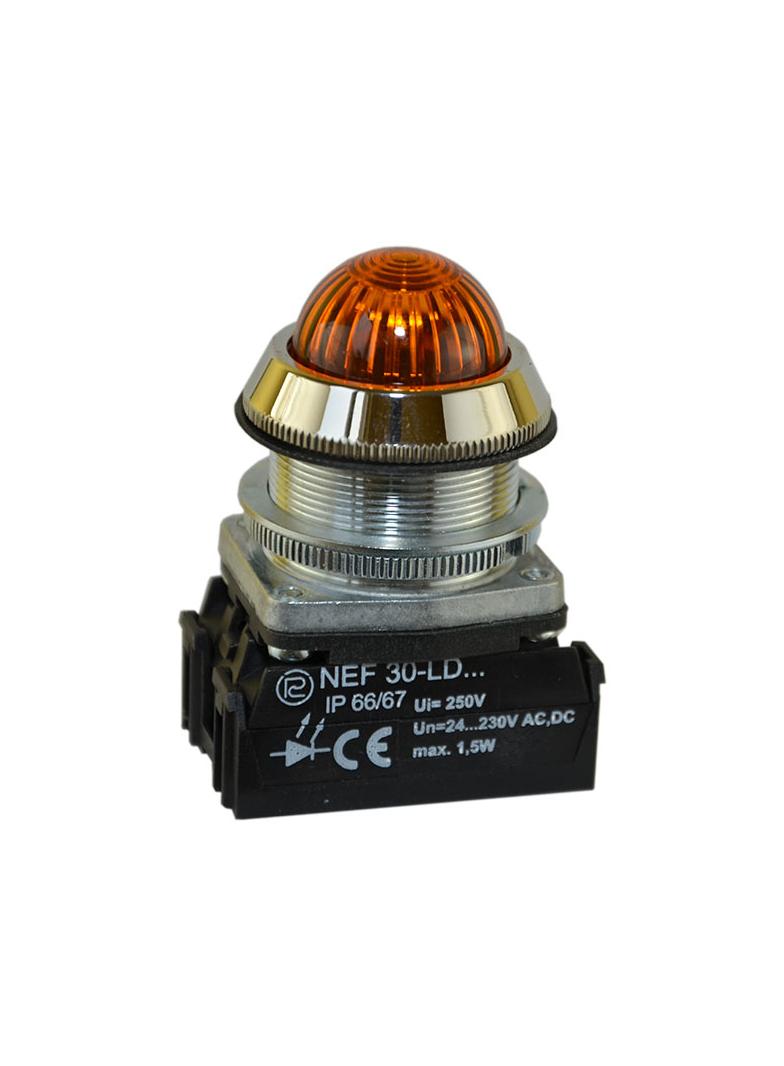 Lampka sygnalizacyjna NEF30LDS/24V-230V żółta