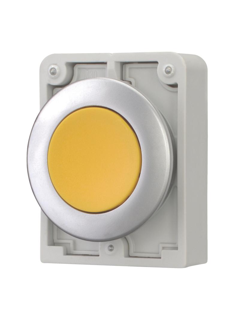 M30C-FDR-Y Przycisk 30mm płaski żółty bez samopowrotu 182946 EATON