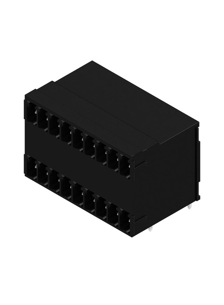 SCD 3.81/18/90G 3.2SN BK BX Wtyki PCB (złącza płyty), 3.81 mm, Liczba biegunów: 18, kąt odejścia: 90° /32szt./ 1973170000 WEIDMÜLLER