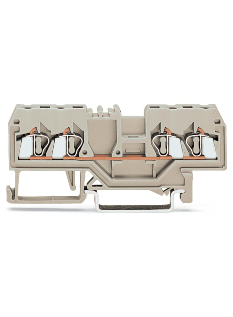 złączka 4-przewodowa Ex 2,5 mm2 jasnoszara