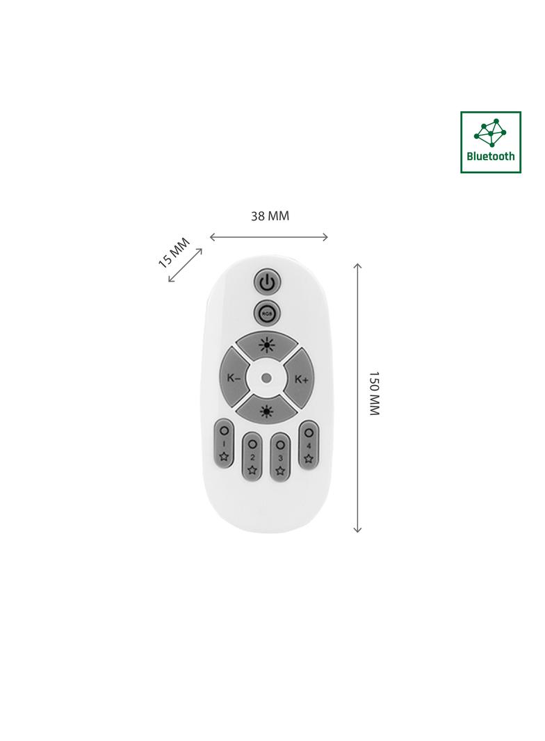 Pilot zdalnego sterowania RGB + CCT + DIM biały Beacon Spectrum SMART