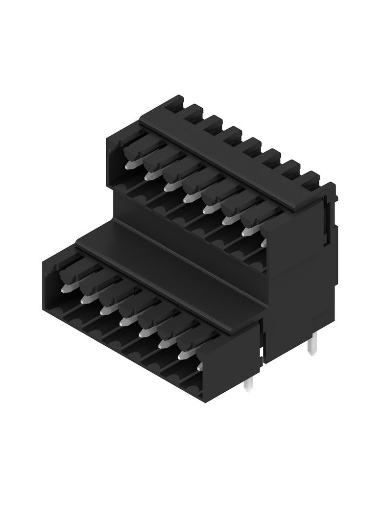 SLD 3.50V/16/90G 4.5SN BK BX Wtyki PCB (złącza płyty), 3.50 mm, Liczba biegunów: 16, kąt odejścia: 90° /20szt./ 1642890000 WEIDMÜLLER