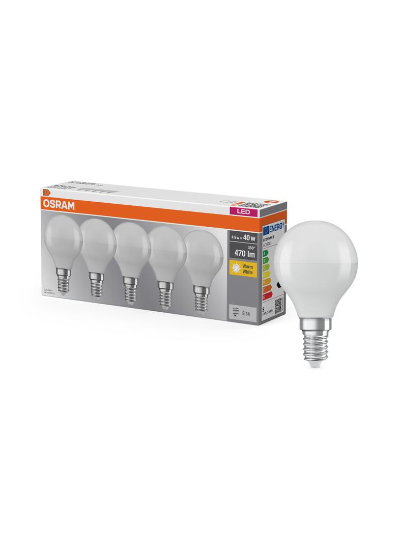 BASE CL P40 4,9W 827 230V FR E14 FS5 LEDVANCE