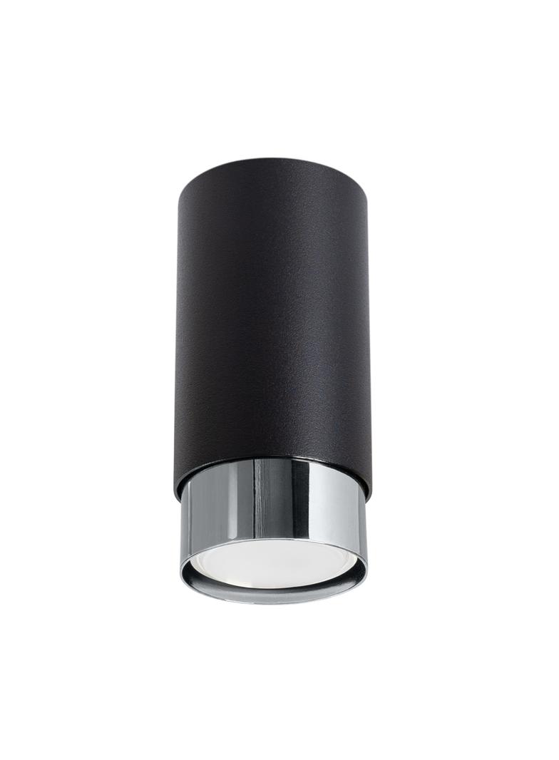 Sollux Plafon NERO 12,5 czarny/chrom SL.1408