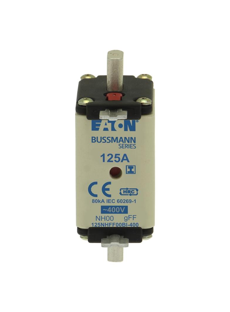 125NHFF00BI-400 Wkładka NH 125A 400V AC GFF Rozmiar 00 125NHFF00BI-400 EATON