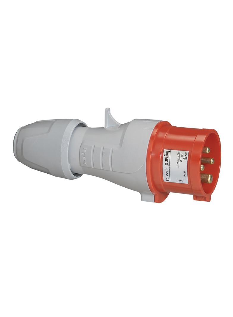 P17 Tempra Pro Wtyczka Przenośna 16A 3P+Z 400V IP44  555128 LEGRAND