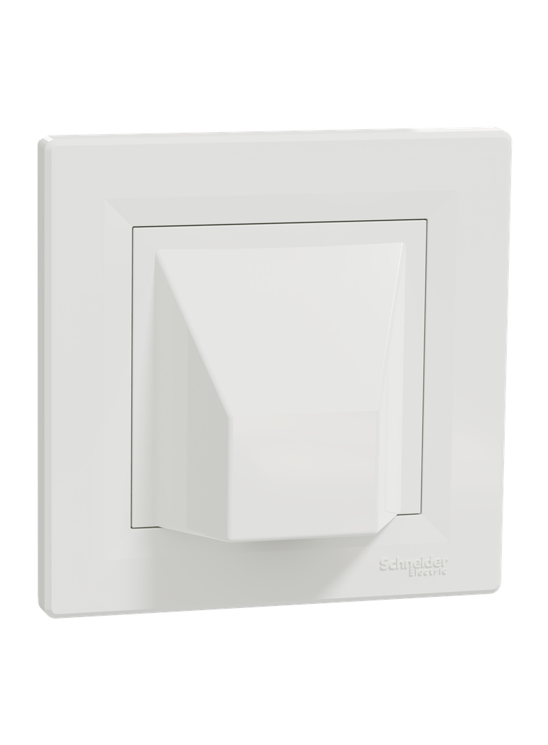 Asfora, wypust kablowy, biały