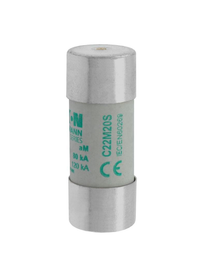 C22M20S Wkładka cylindryczna z wybijakiem 22x58 20A GG 690V AC C22M20S EATON