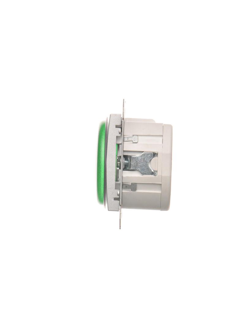 Simon 54 Sygnalizator świetlny LED – światło zielone 230V srebrny mat DSS3.01/43 KONTAKT