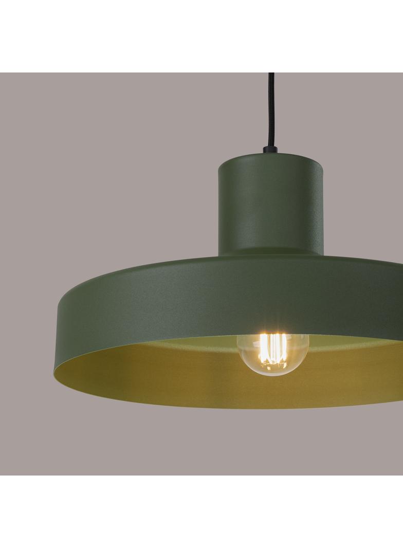 Sollux Lampa wisząca BILO zielona oliwka