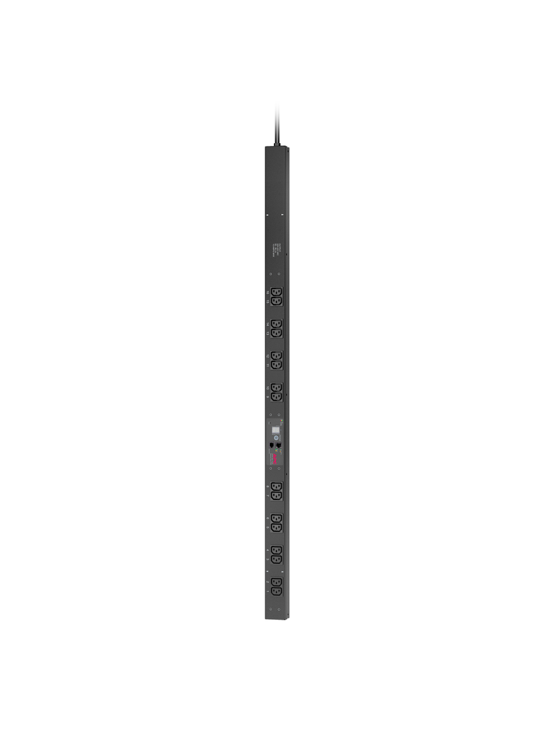 Monitorowana listwa zasilająca PDU do montażu w szafie, zero U, 10 A, 230 V, (16)C13