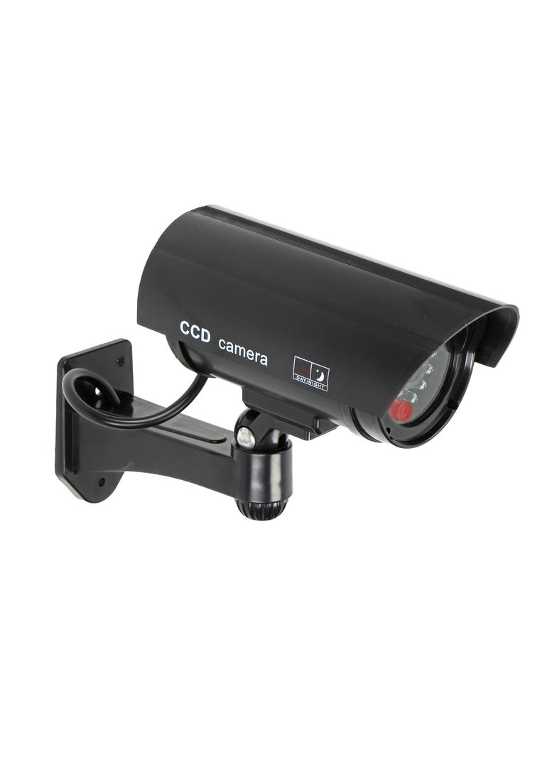 Atrapa kamery monitorującej CCTV, bateryjna, czarna