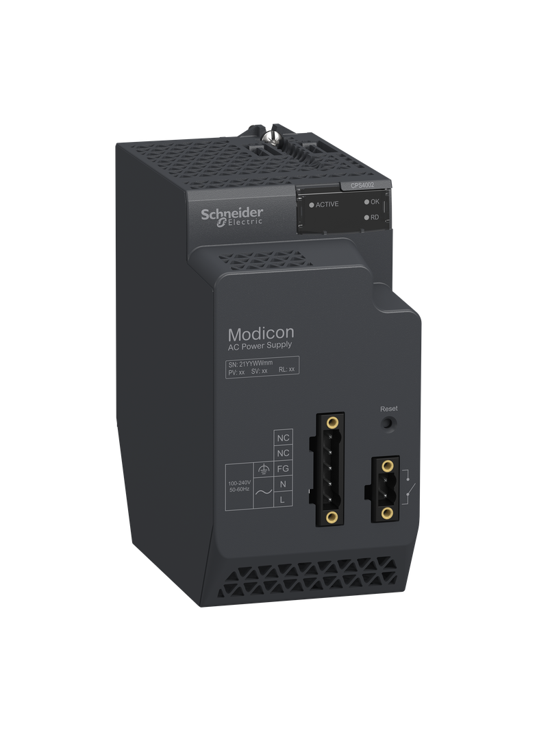 Modicon X80, moduł zasilający, 100..240 V AC