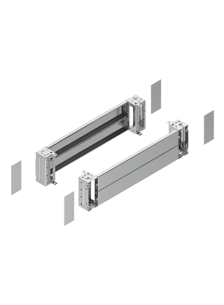Spacial Przód i tył cokołu do SFX, SMX, SFHD stal nierdzewna 304L 200x 800mm