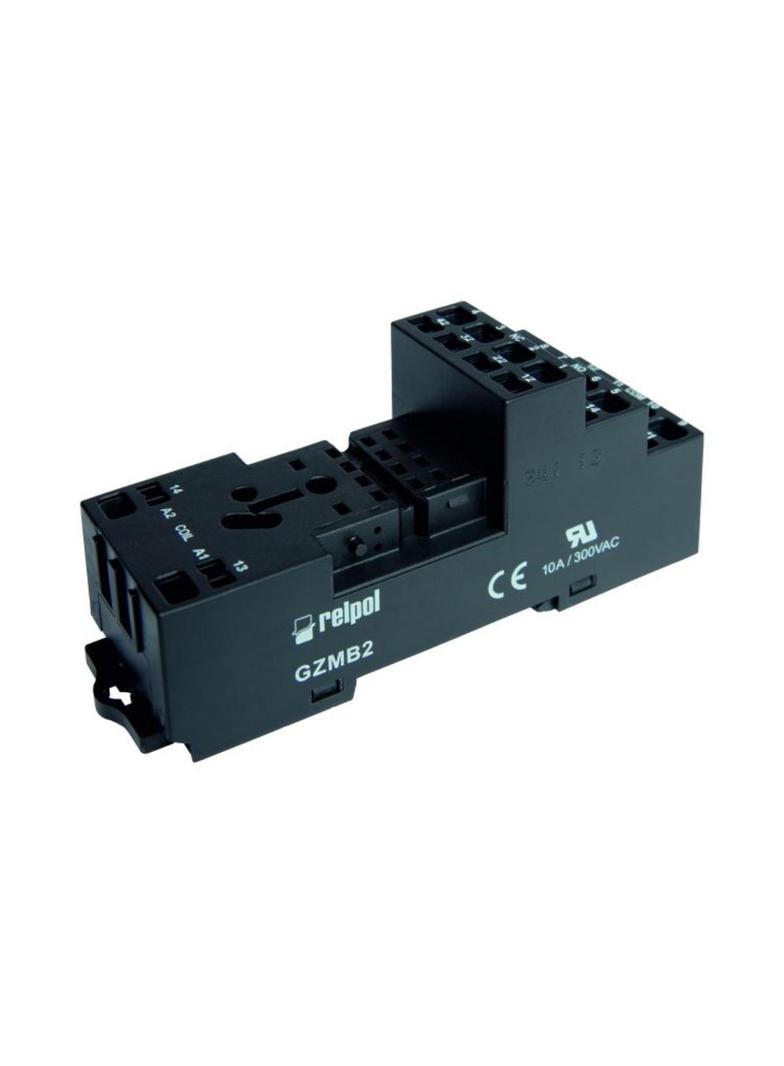 GZMB2 Gniazdo wtykowe z zaciskami sprężynowymi, do przekaźnika R2.