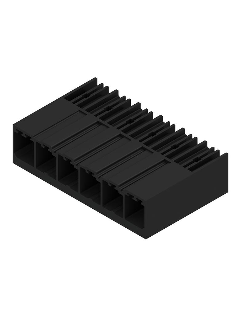 SV 7.62HP/06/90G 3.5SN BK BX Złącze wtykowe płytek drukowanych /36szt./ WEIDMULLER