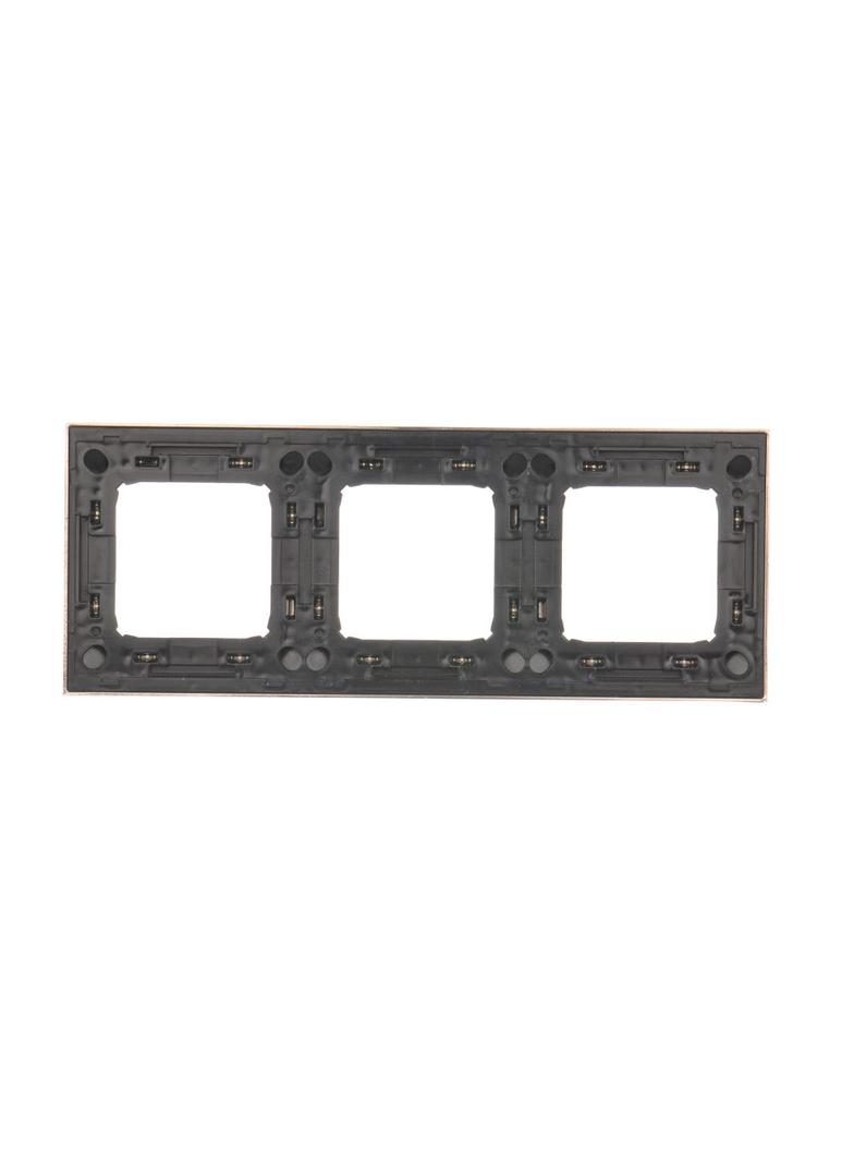 Simon 54 PREMIUM ramka potrójna inox DR3/61 KONTAKT
