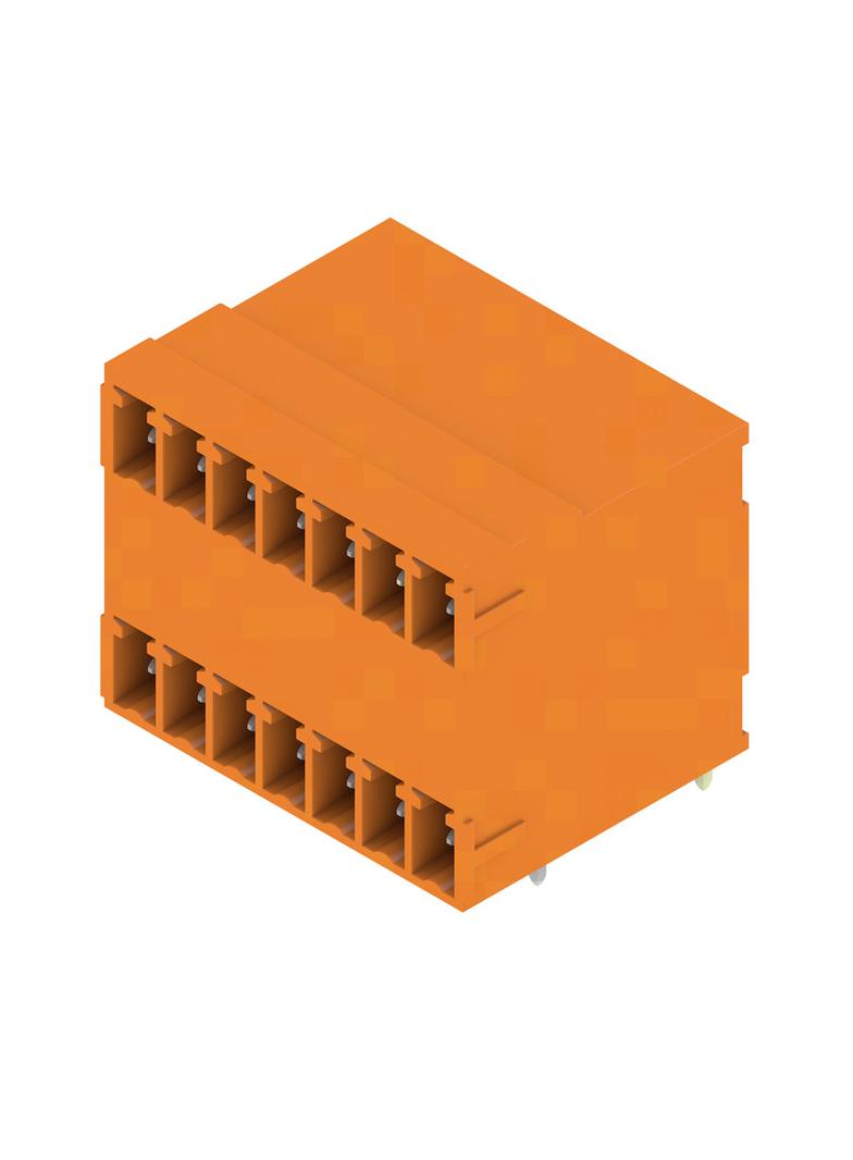 SCD 3.81/14/90G 3.2SN OR BX Wtyki PCB (złącza płyty), 3.81 mm, Liczba biegunów: 14, kąt odejścia: 90° /40szt./ 1972840000 WEIDMÜLLER