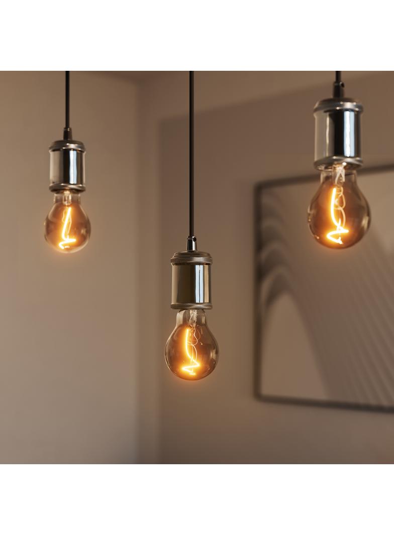 Lampa LED Vintage 1906 LED CL A Filament szkło przezroczyste SMOKE non-dim 3,4W/818 E27