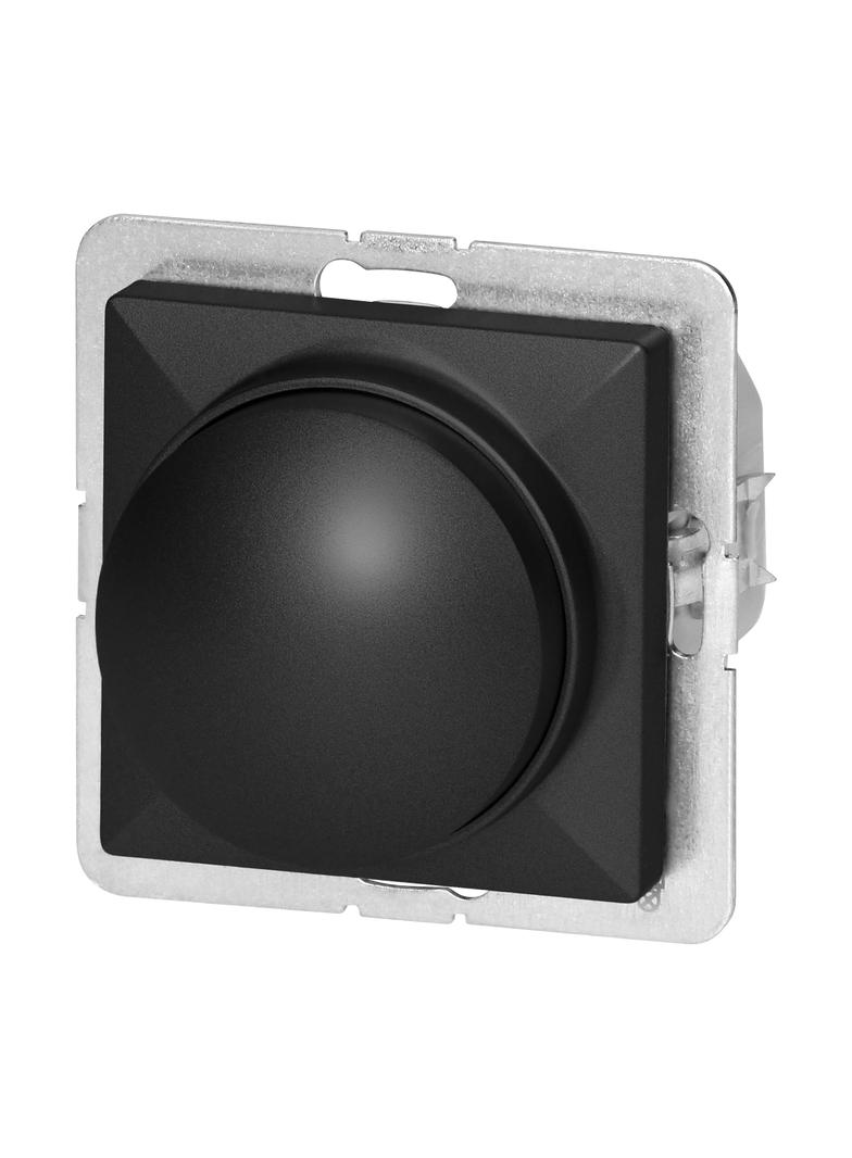 Ściemniacz obrotowy LED Pearl, 230V, 50Hz, Pmin:3W, Pmax:35W, SO-1P/LED, czarny