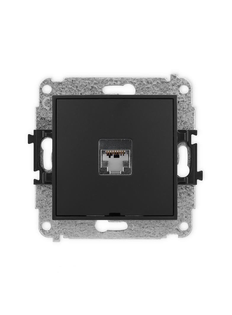 ICON Mechanizm gniazda komputerowego pojedynczego 1xRJ45, kat. 5e, ekranowany, 8-stykowy, bez pola o