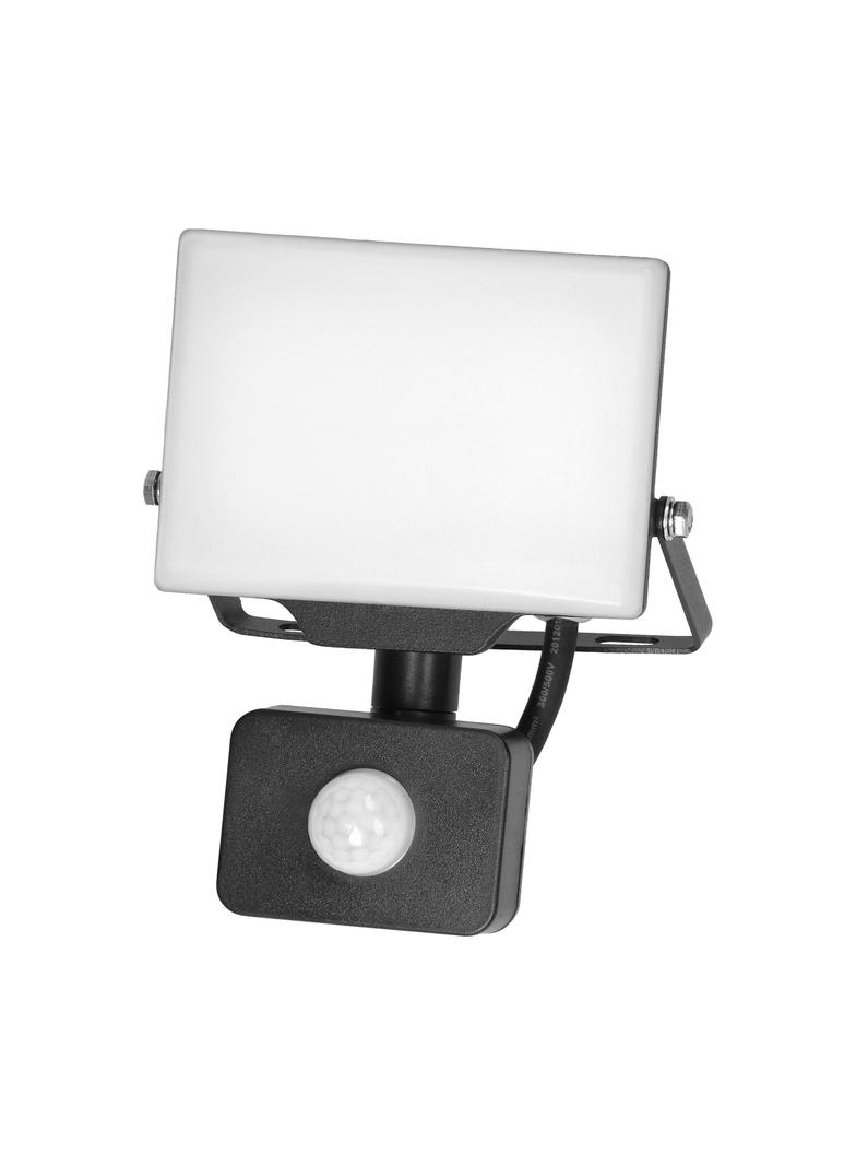 PORTO S LED 20W naświetlacz z PIR, 1600lm, IP44, 4000K, aluminium + poliwęglan