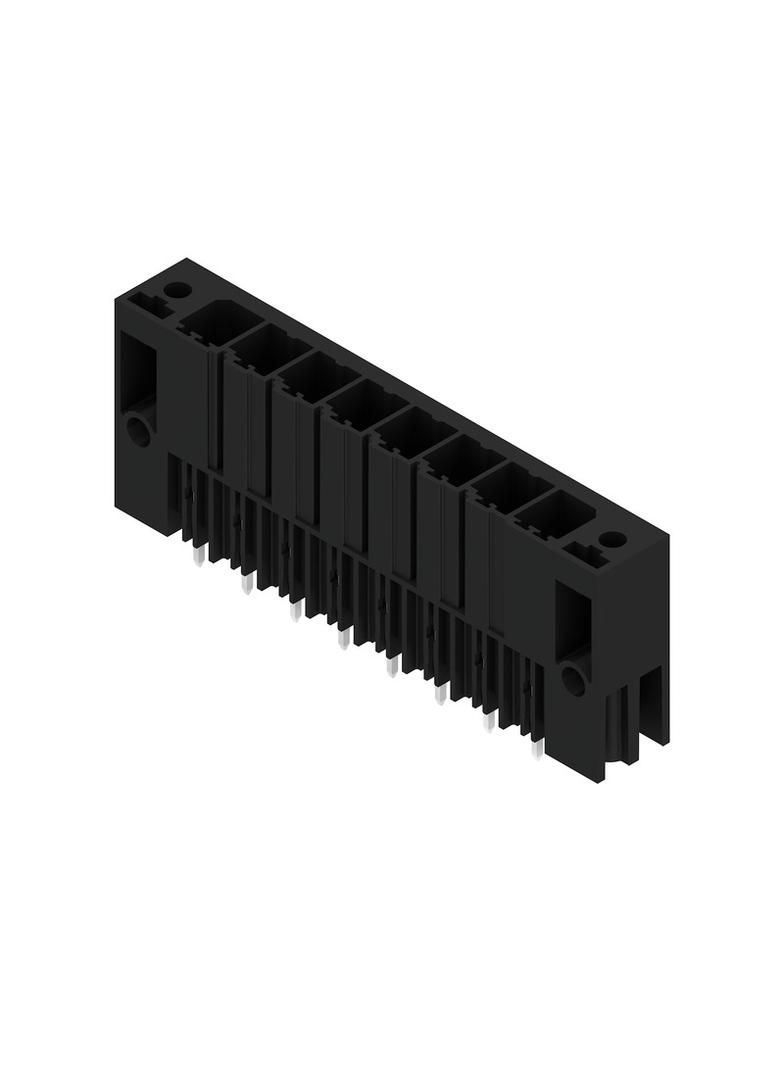 SV 7.62HP/08/180SF 3.5SN BK BX Wtyki PCB (złącza płyty), 7.62 mm, Liczba biegunów: 8, kąt odejścia: 180° /24szt./ 1930880000 WEIDMÜLLER