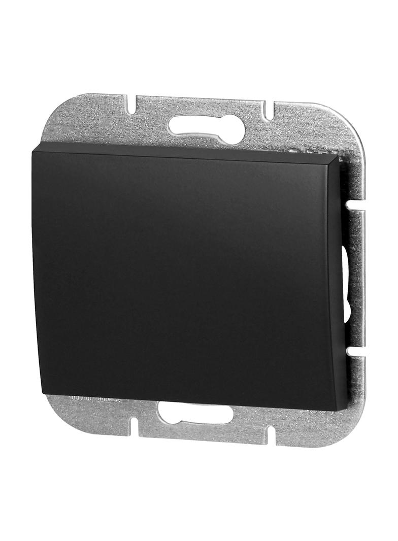 Łącznik krzyżowy podtynkowy Onyx, 10A, 250V, WP-8O, czarny OR-OE-7503/B ORNO