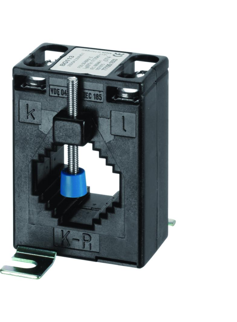 Przekładnik prądowy do systemów szyn zbiorczych 200/5 2,5VA kl.1 nielegalizowany wielkość BG113 SRA0
