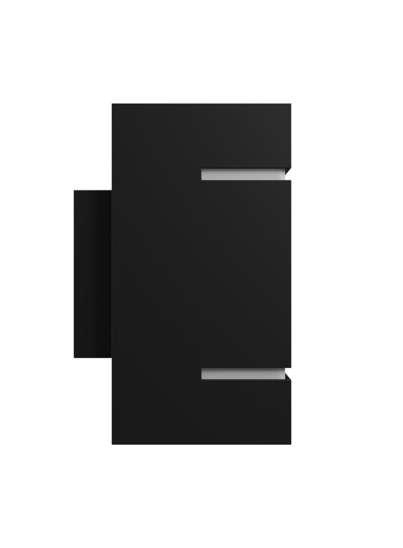 SQUALLA LUMO G9 KINKIET 230V IP20 80x150 CZARNY KWADRATOWY