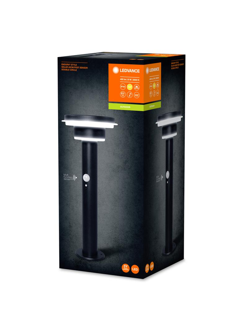 ENDURA STYLE SOL 2CIRCLE40CM6WBK LEDV Oprawa zewnętrzna