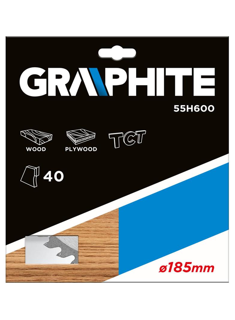 Tarcza do pilarki, widiowa, 185 x 30 mm, 40 zębów