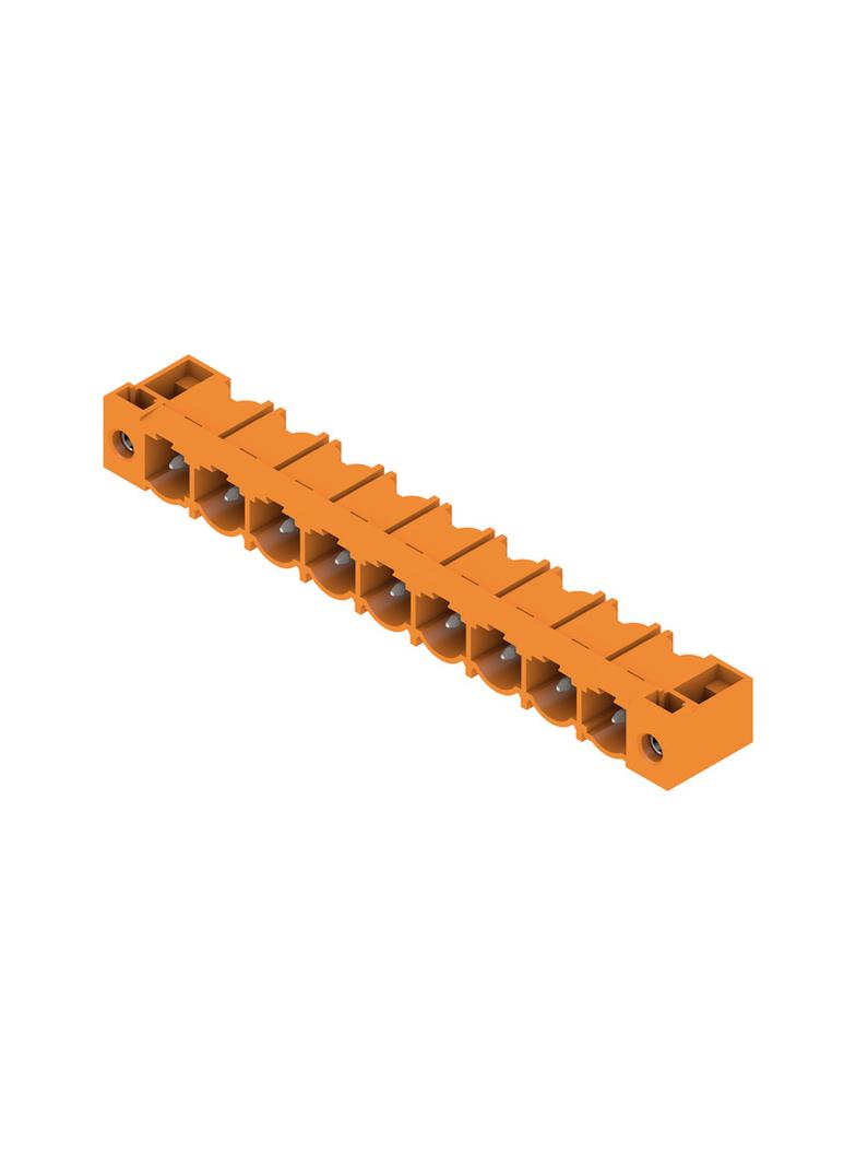 SL 7.62HP/09/90F 3.2 SN OR BX Wtyki PCB (złącza płyty), 7.62 mm, Liczba biegunów: 9, kąt odejścia: 90° /24szt./ 1124370000 WEIDMÜLLER