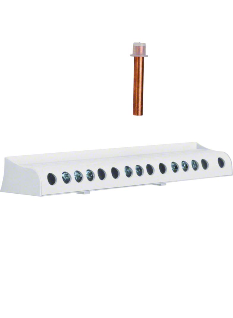 Blok rozdzielczy dodatkowy N 125A - 12 zacisków KJ12NB HAGER