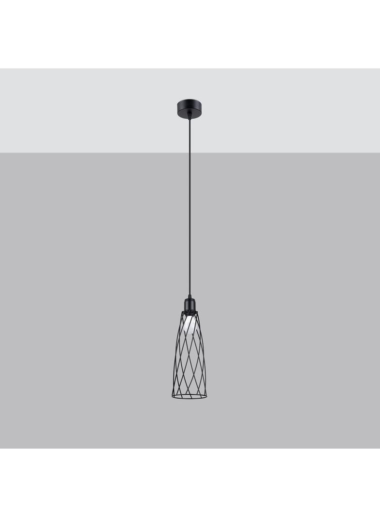 Sollux Lampa wisząca SUBA 1 czarna SL.1165