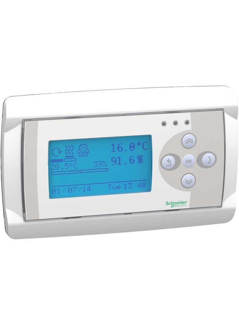 Sterownik PLC HVAC M171 3xAI CAN Modbus SL/TCP BACNet zasilanie 24 48V wyświetla TM171PFE03 Schneider