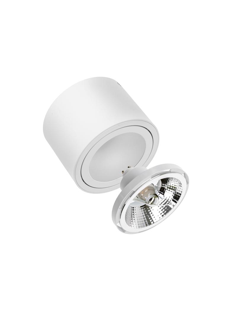 CHLOE AR111 IP20 okrągła biała, ruchoma