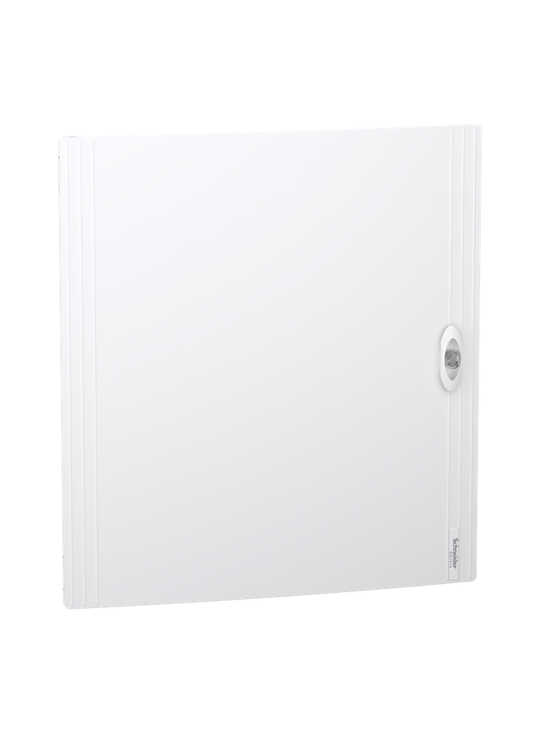 Drzwi do obudowy PrismaSeT XS DPSXS-3-24-B, drzwi białe, 3 rzędy, 24 moduły w rzędzie