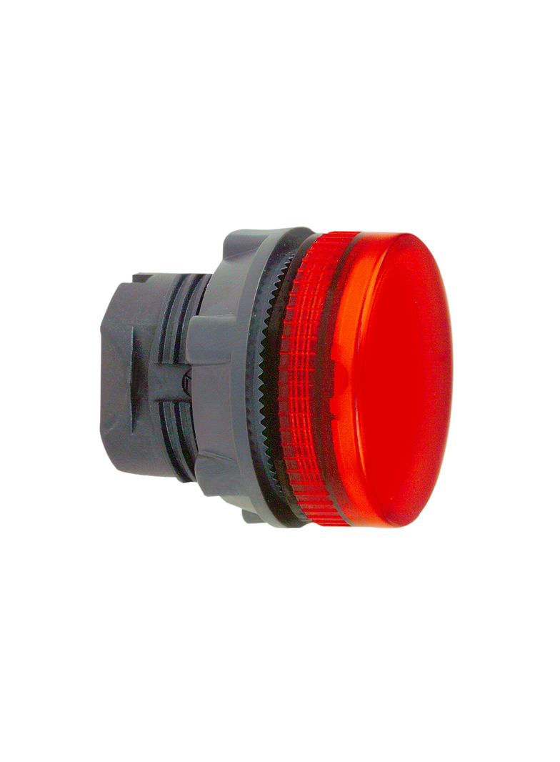 Harmony XB5 Lampka sygnalizacyjna czerwona żarówka BA 9s plastikowa karbowana