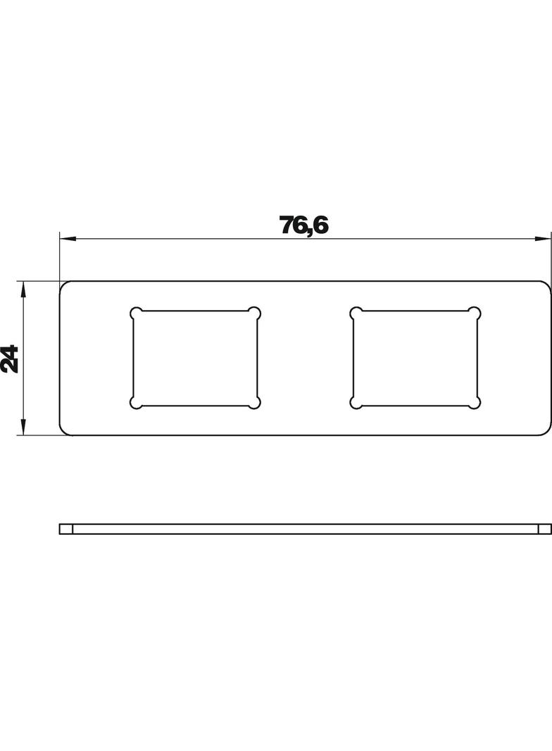 MPMT45 2C, PŁYTKA MONTAŻOWA