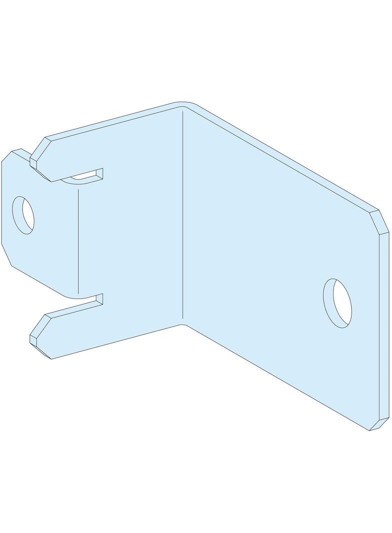 Rozdzielnice PrismaSet, wsporniki do zamocowania szyny PE