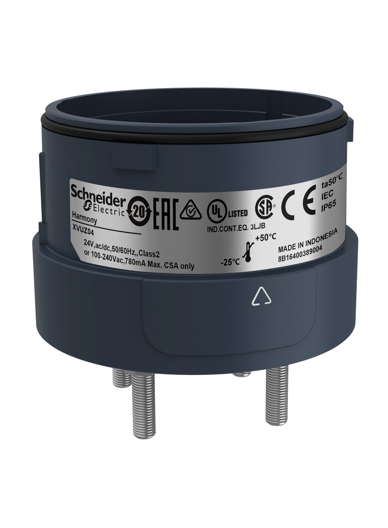 Zespół mocujący kolumny świetlnej 4-pinowy O 60 mm 110-240 V AC/DC