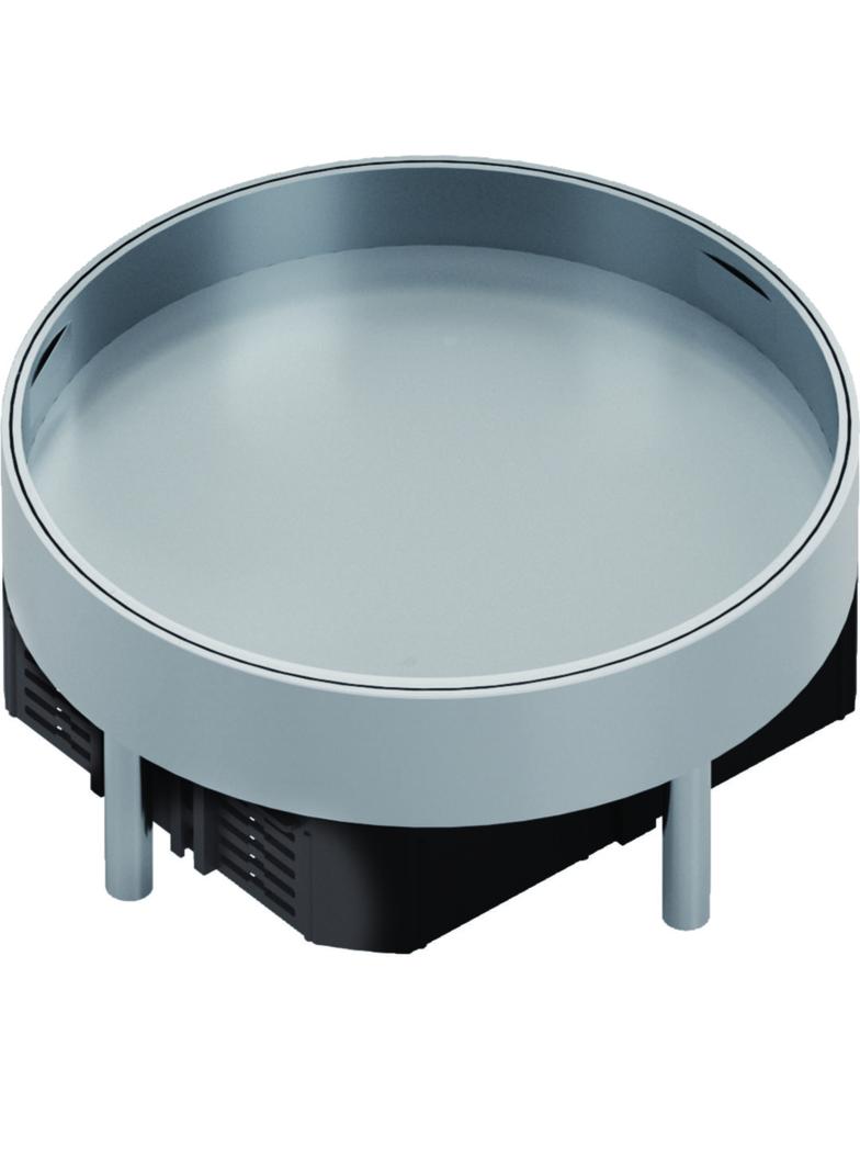 tehalit.VE-EE Pokrywa pełna IP54 20kN EKSR06 fi215 25mm stal nierdzewna EKSR060BL25 HAGER